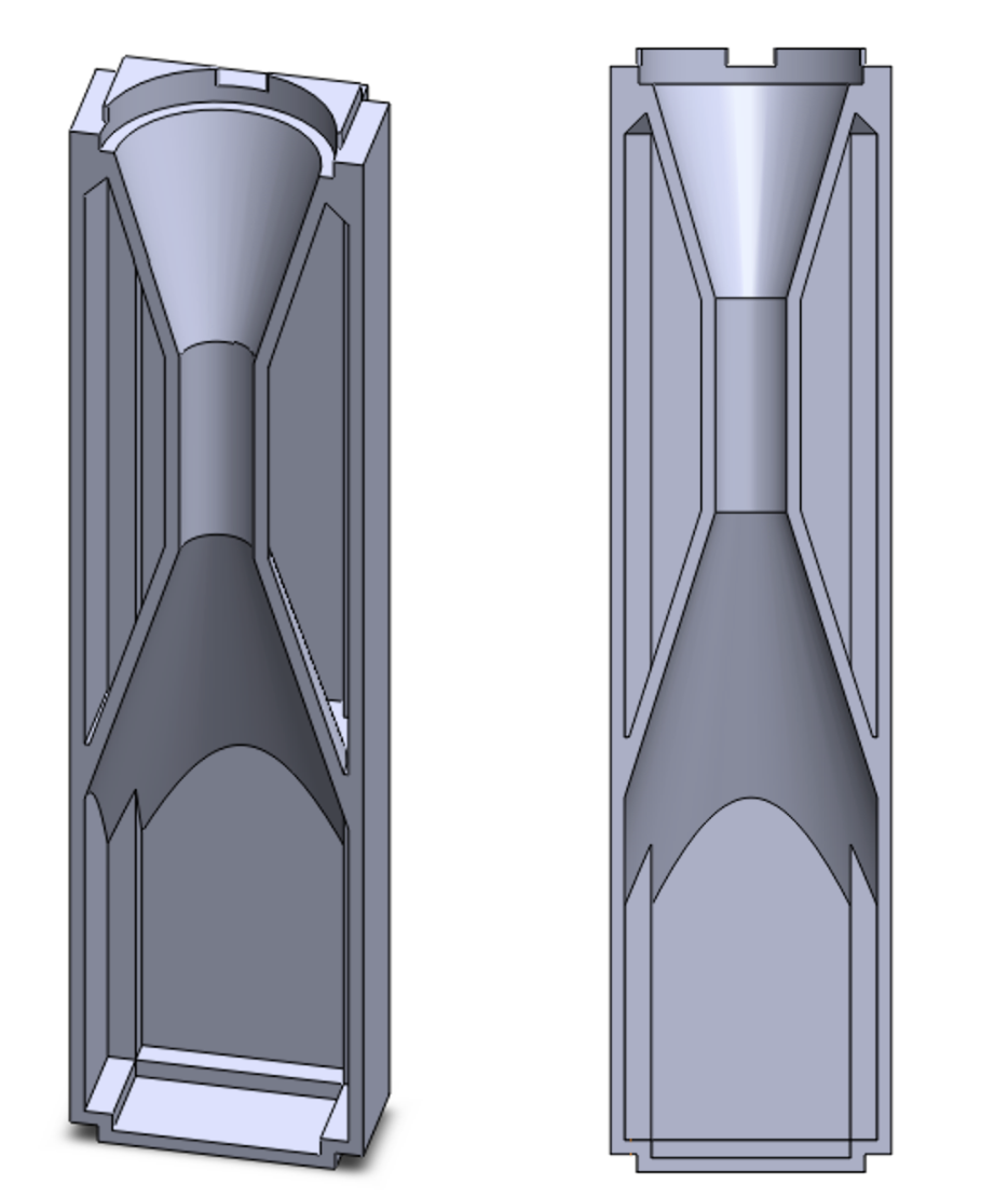 Payload venturi scrubber