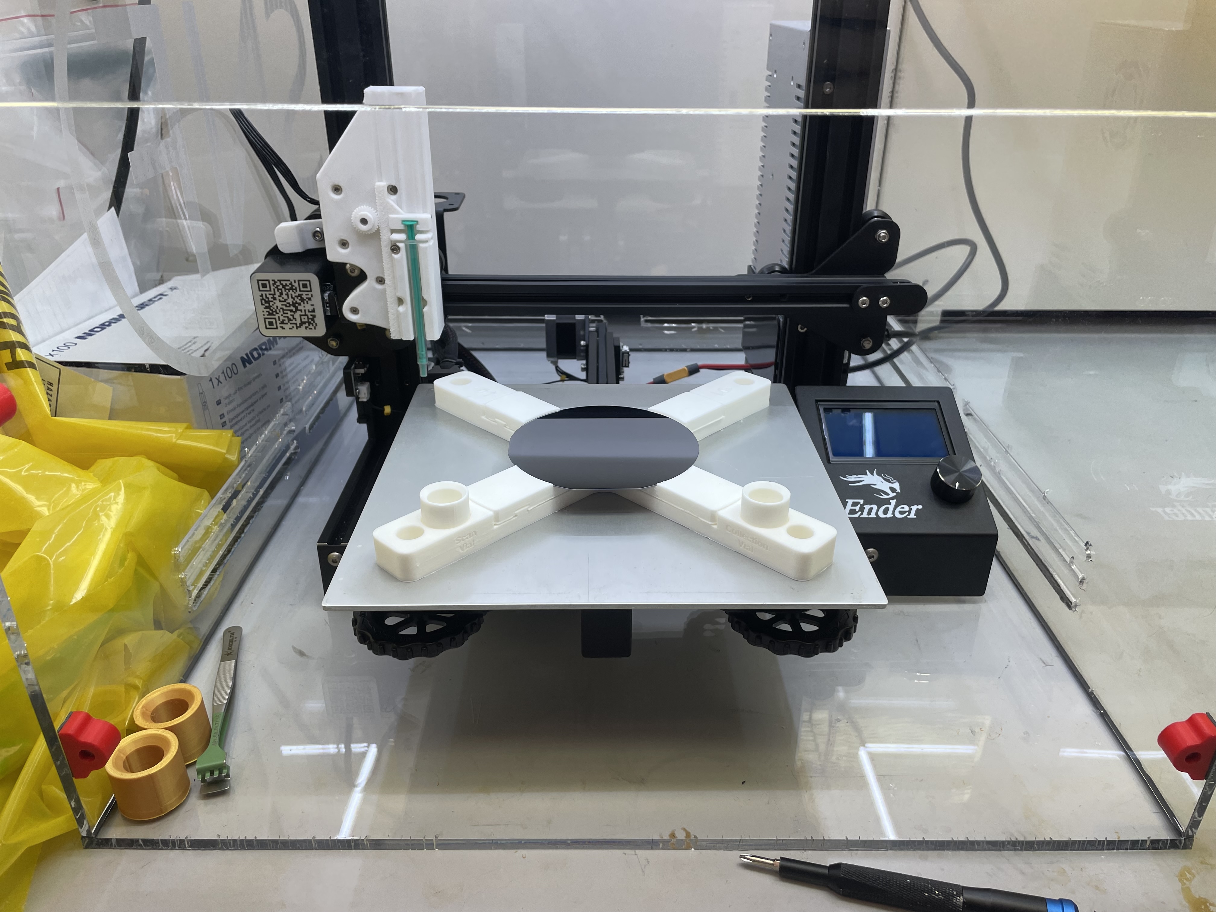 Modified wafer chuck